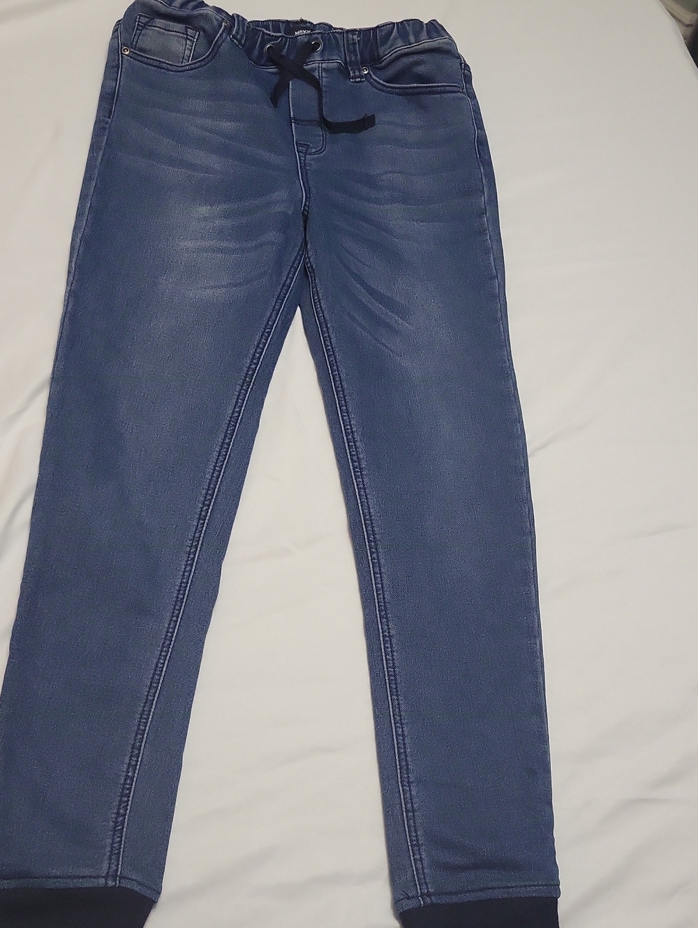 Mexx Navy Blue Kids Pull-On Jogger Jeans